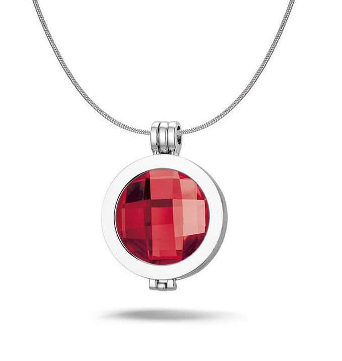 Montebello Ketting Januari - Geboortesteen - ∅35mm - Coin - 61+5cm