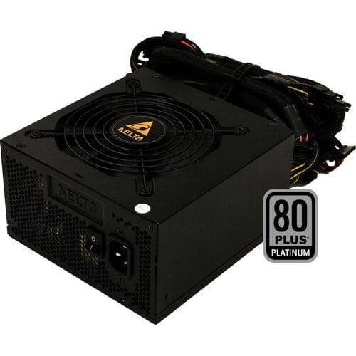 Delta - Interne voeding - PC Voeding - PSU ATX Platinum 750 Watt gaming power supply