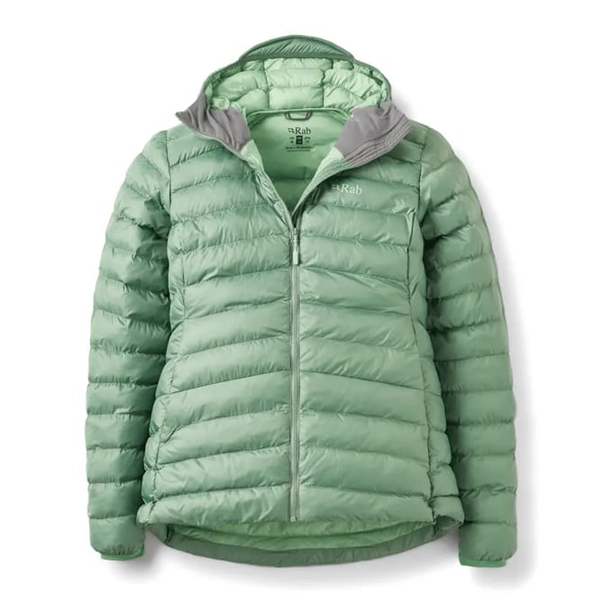 Damesjack met capuchon Rab Cirrus Alpine