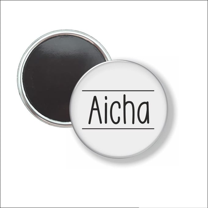 Button Met Magneet 58 MM - Aicha - NIET VOOR KLEDING
