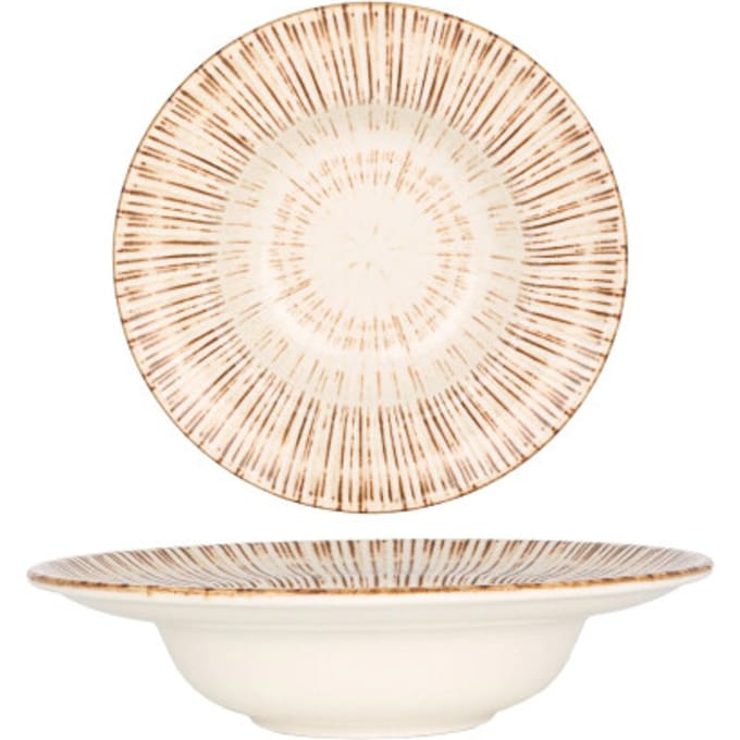By Bone Pastabord - Legna - Porselein - 27 cm (500cc) - set van 2