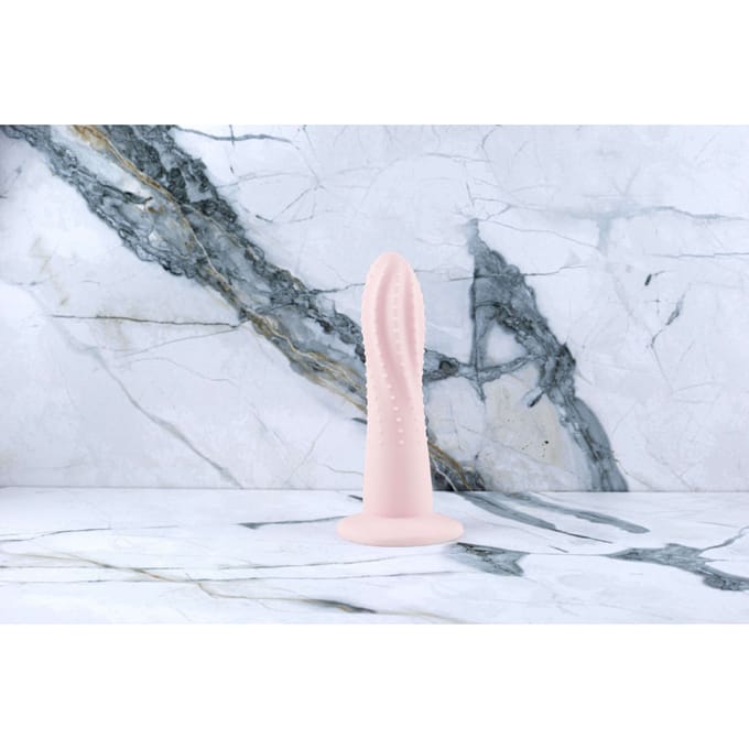 Ylva & Dite | Handgemaakte Roze Dildo met Zuignap | Prickly