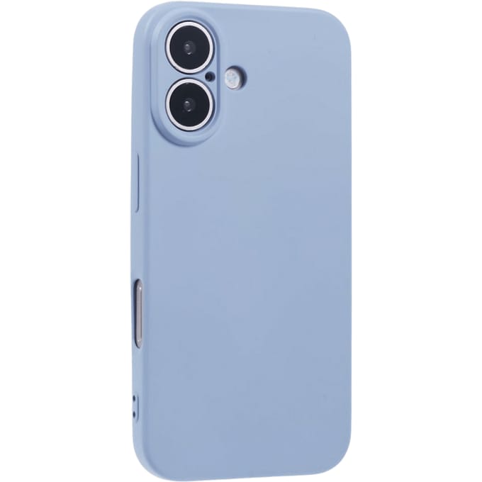 Mocaa Apple iPhone 16 Plus Lens Protection Hoesje Blauwgrijs