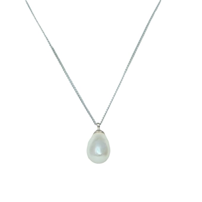 Little Pearl Necklace Silver