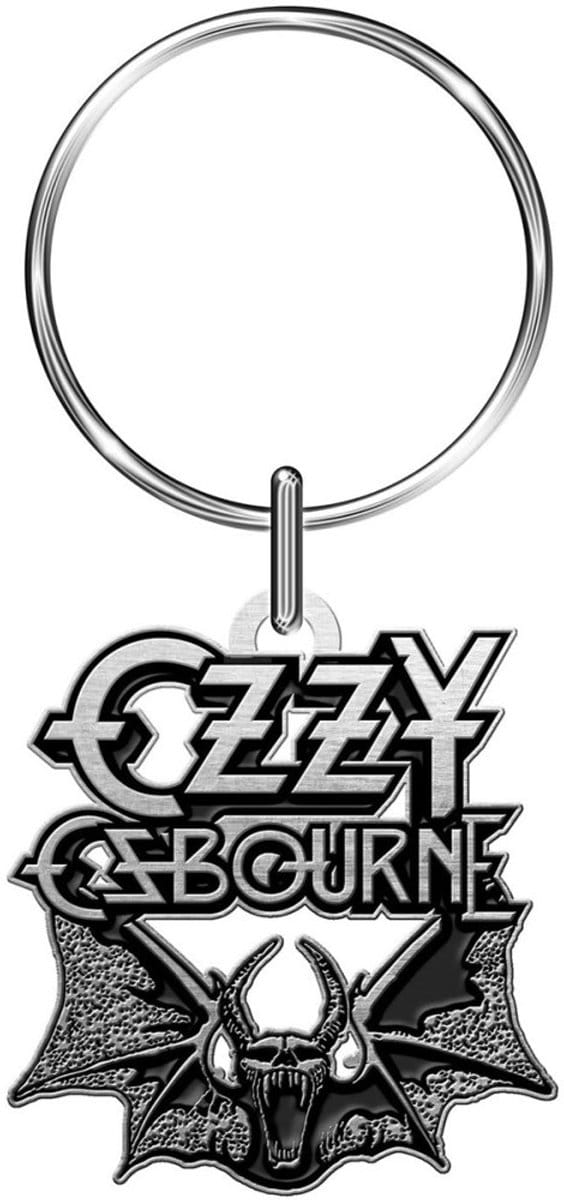 Ozzy Osbourne - Bat Sleutelhanger - Grijs