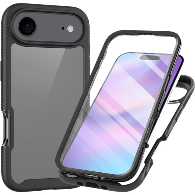 Comfycase Apple iPhone Air Full Protection Hoesje Zwart