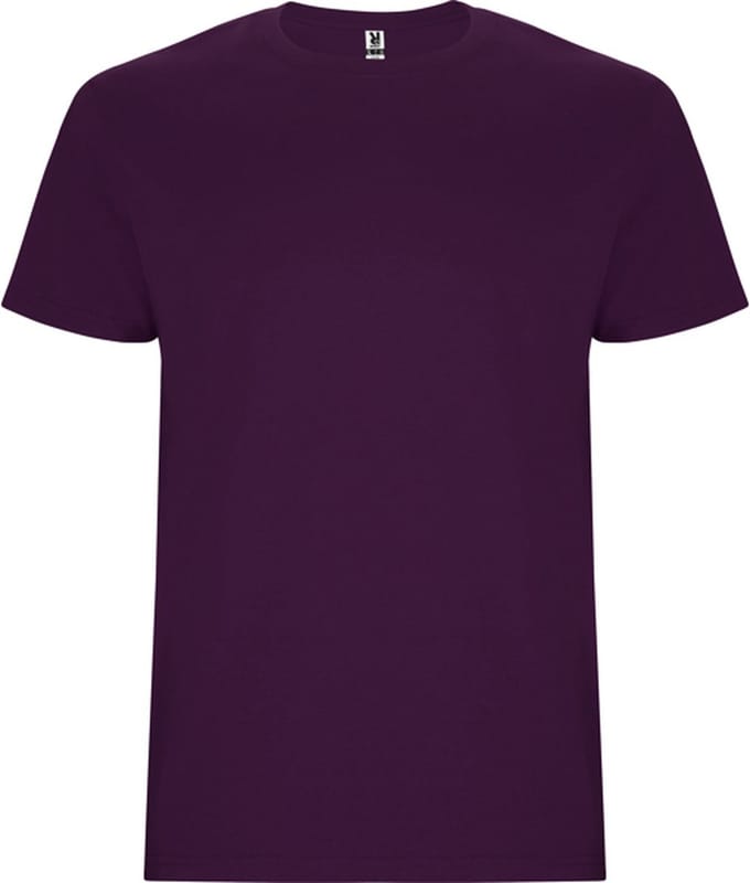 4 Pack T-shirts unisex met korte mouwen, 190 gram 'Stafford' Paars - M