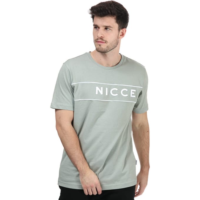 NICCE Get heren T-shirt in mintgroen