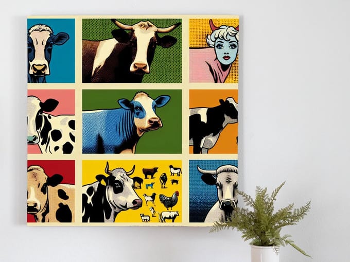 Kunstprint | Wanddecoratie | Canvas | 40 × 40 cm