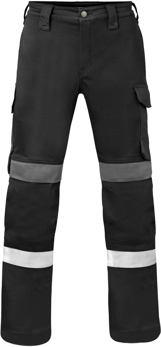 HAVEP Werkbroek Force+ classe 1 80395 - Zwart/Charcoal - 48