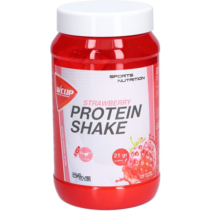 WCUP Protein Shake Aardbei 600gr