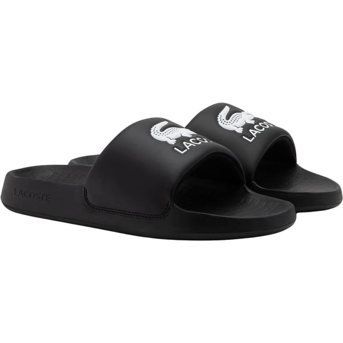 Lacoste Serve Slide 1 Slippers en Sandalen Heren - Zwart - Maat 46 - Plastic