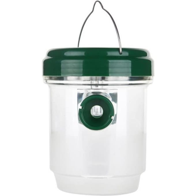 Wasp Piège LED solaire Fly Trap insectes Catcher réutilisable Piège à insectes vert