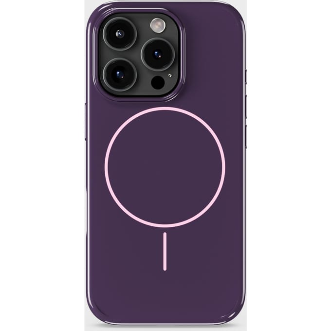 Phone Case Mono Deep Plum/Pink iPhone 16 Pro
