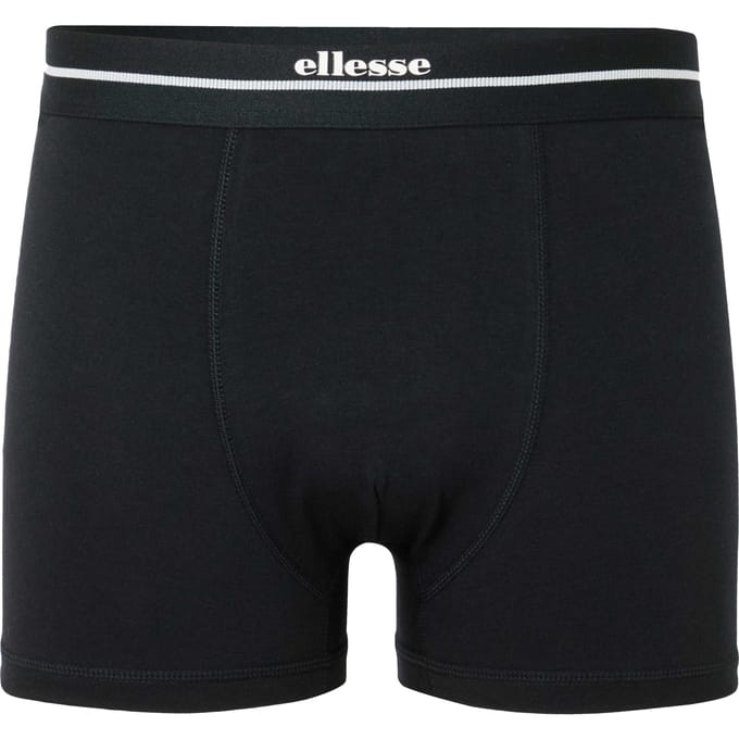 Ellesse Heren Ambria Boxer Shorts (Verpakking van 3) (Zwart)