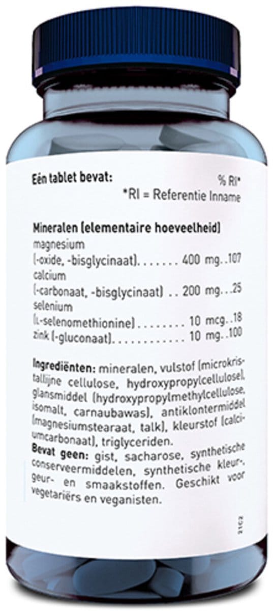Orthica - Magnesium-400 - 2 x 60 tabletten - Voordeelverpakking