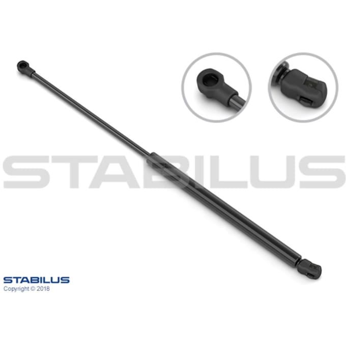 Gasveer, motorkap STABILUS 3445FO