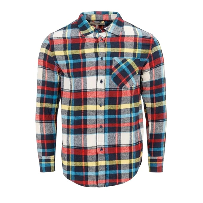 Firetrap Herenoverhemd met ruitjespatroon (Veelkleurig)