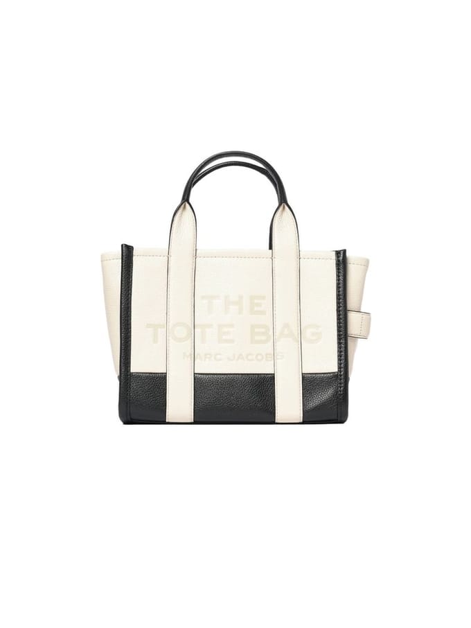 The Tote Bag Leather Handbag Wo - White