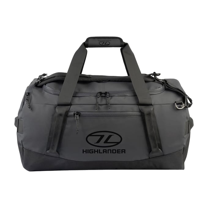 Highlander weekendtas Hauler Duffel - 65 liter - Zwart