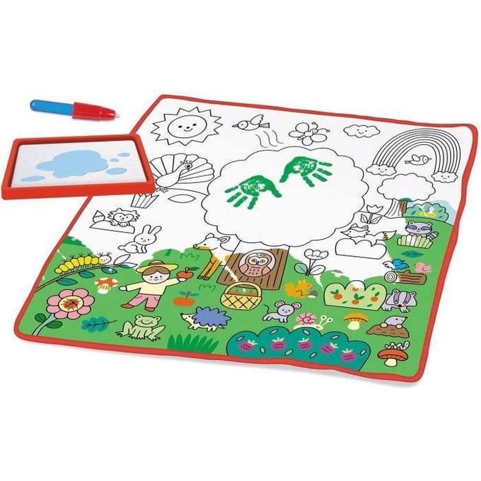 Creatieve activiteit - NATHAN - Coloréo Baby - Kleuren met water, mat en geschikte stiften