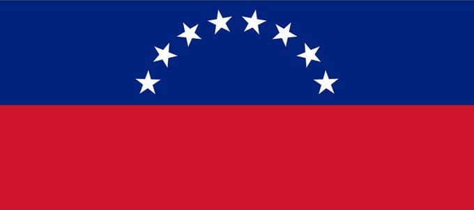Vlag Venezuela 70x100cm