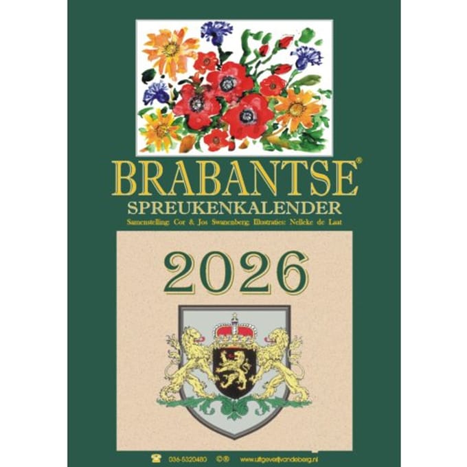 Brabantse Spreukenkalender / 2026 - Cor Swanenberg