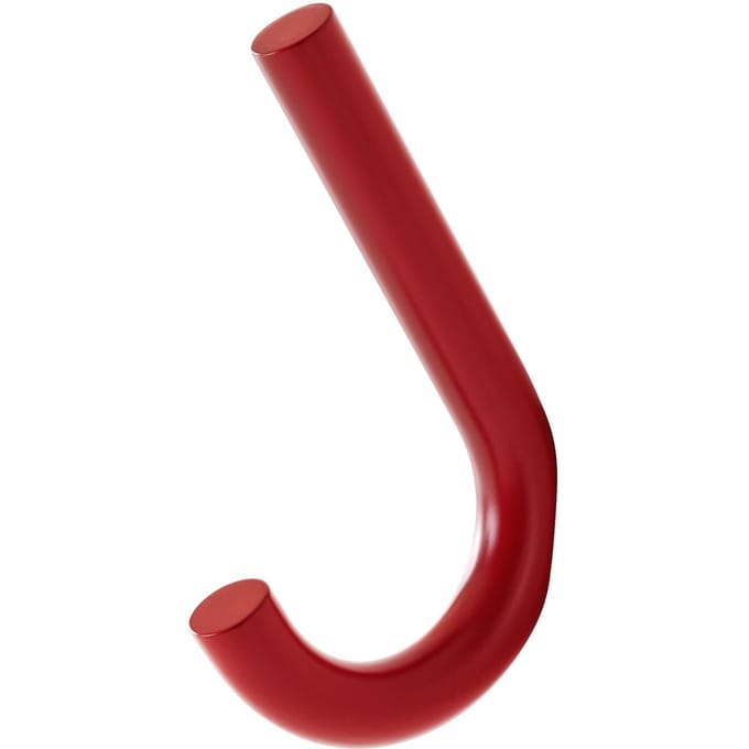 Thonet S 12 Muurhaken - tomaatrood