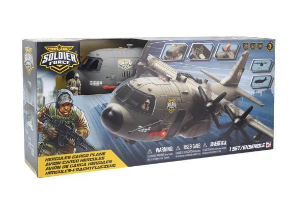 Soldier Force Hercules transportvliegtuig Soldaten