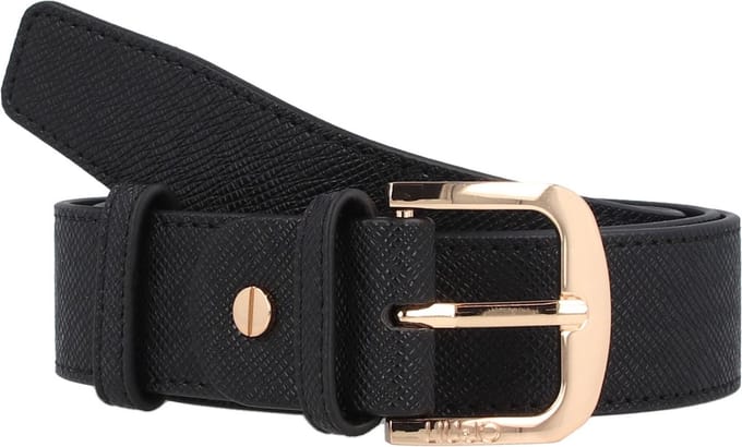 LIU JO Riem Cintura 3.5 cm Belt W85 Nero Zwart