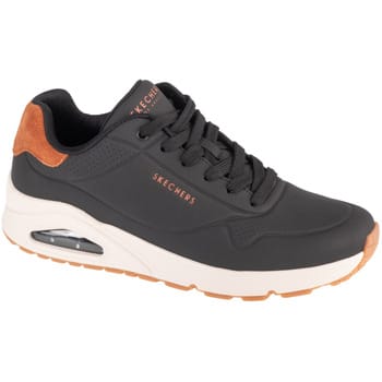 Skechers Uno - Suited On Air - Heren Sneakers - Zwart