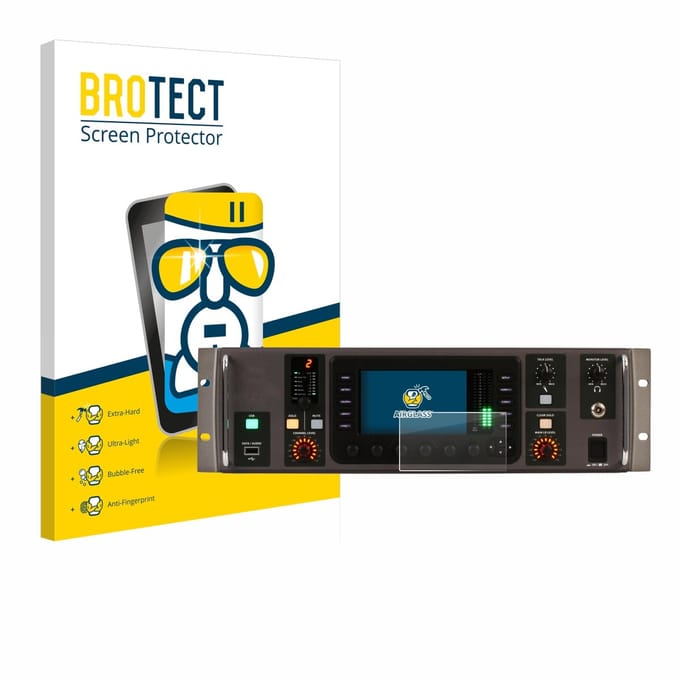 Screenprotector voor Behringer X32 Rack Beschermglas transparant
