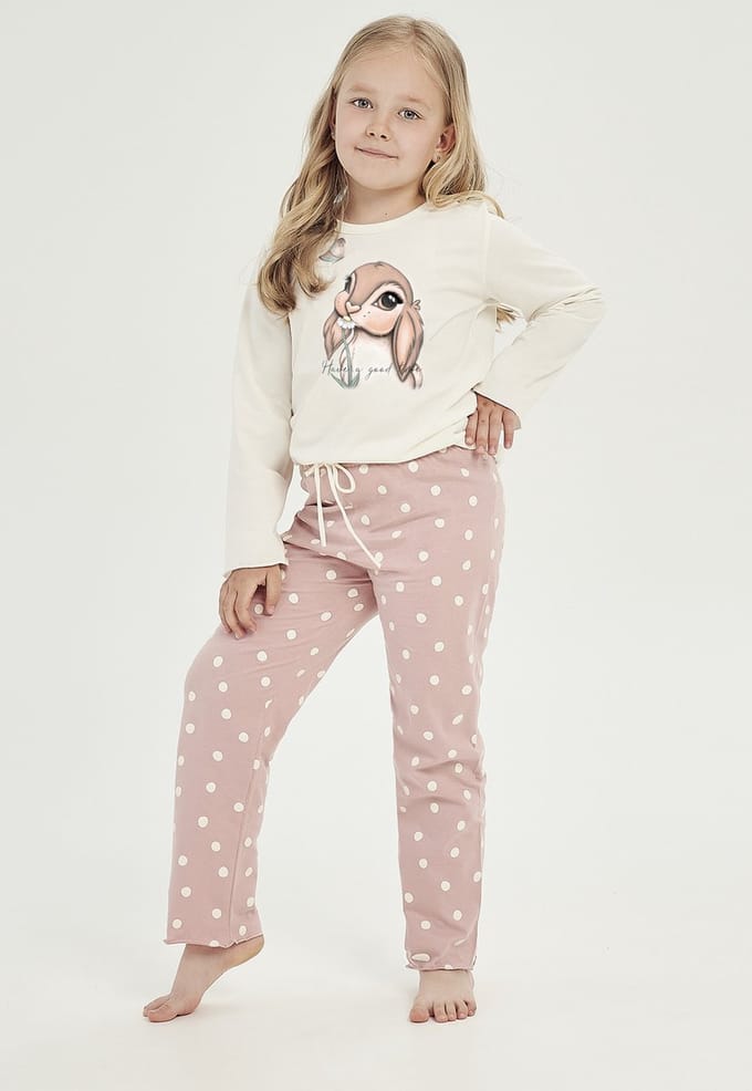 Taro Pyjama - Bunny - 100% Katoen. Maat 116 cm / 6 jaar.