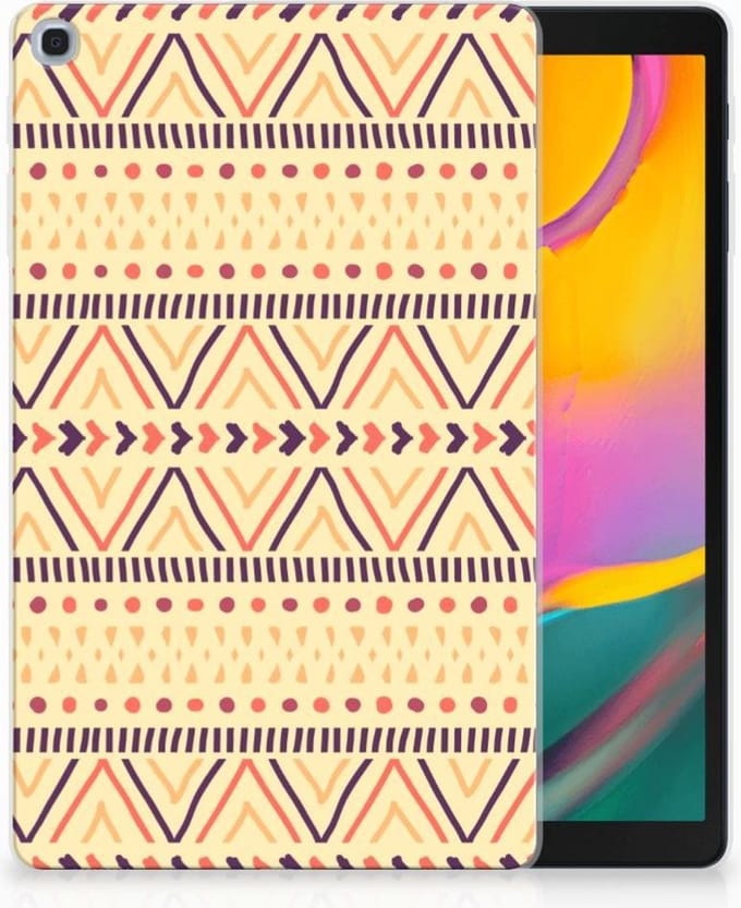 Samsung Galaxy Tab A 10.1 (2019) Hippe Hoes Aztec Yellow