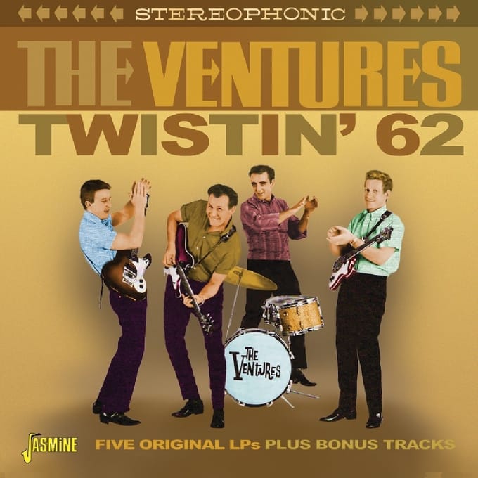 The Ventures - Twistin' 62. Five Original Lps Plus (2 CD)