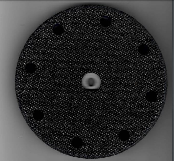 Sia steunpad soft T7204/9 gaten - met universele montagekit - diameter 150 mm - Prijs per stuk