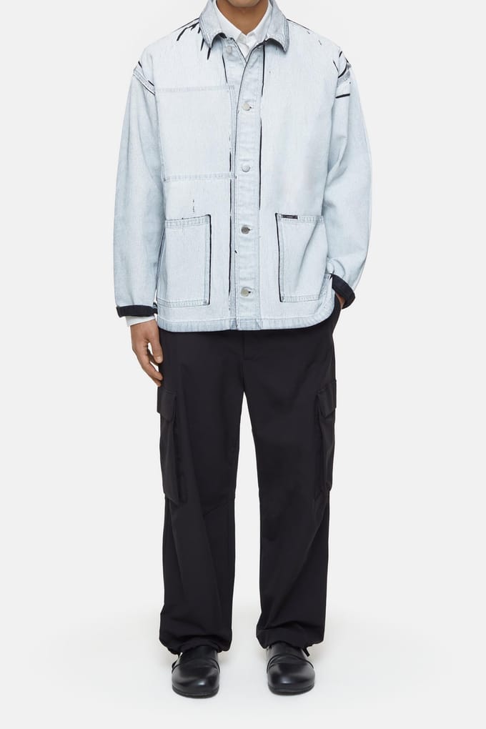 Closed Lab Jacket Jackets & Coats Ivory Größe: S | Jeansjacken Outlet | Herren | Weiß