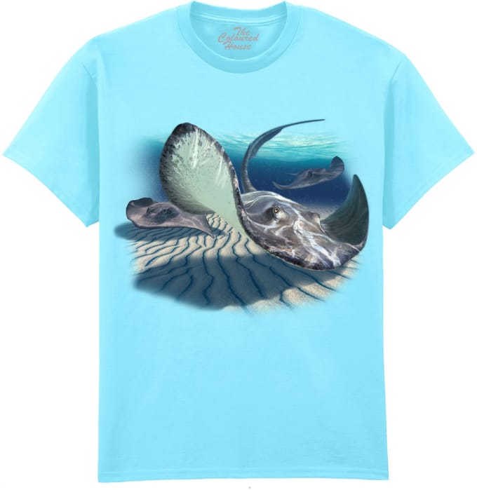 Pijlstaart Rog Stingrays The Coloured House T-shirt S