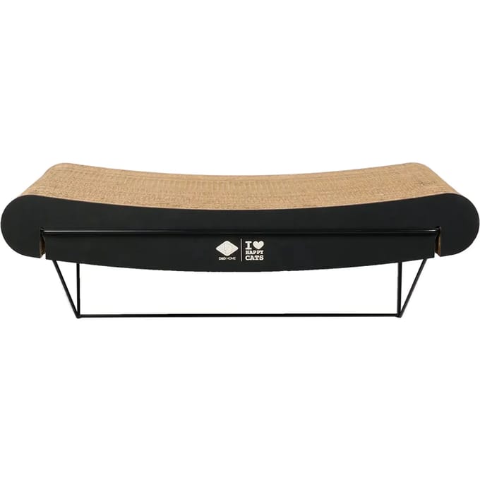 Gebogen wandkrabplank voor katten van karton (zonder het metalen deel) D&D Home David