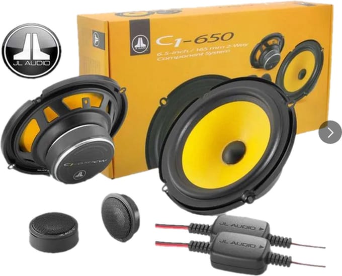 JL Audio C1-650 16.5cm / 6.5'' componentset / Auto speakers / Luidsprekers / Composet 165mm
