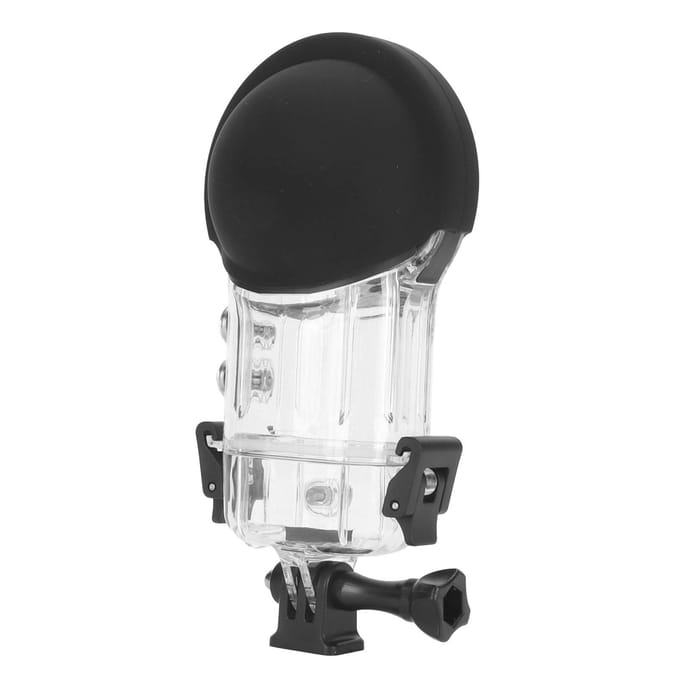 Coque de protection pour plongée sous-marine 164ft IPX8 Étanche Boîtier de plongée pour caméra avec support pour Insta360 ONE X3 Accessoires black