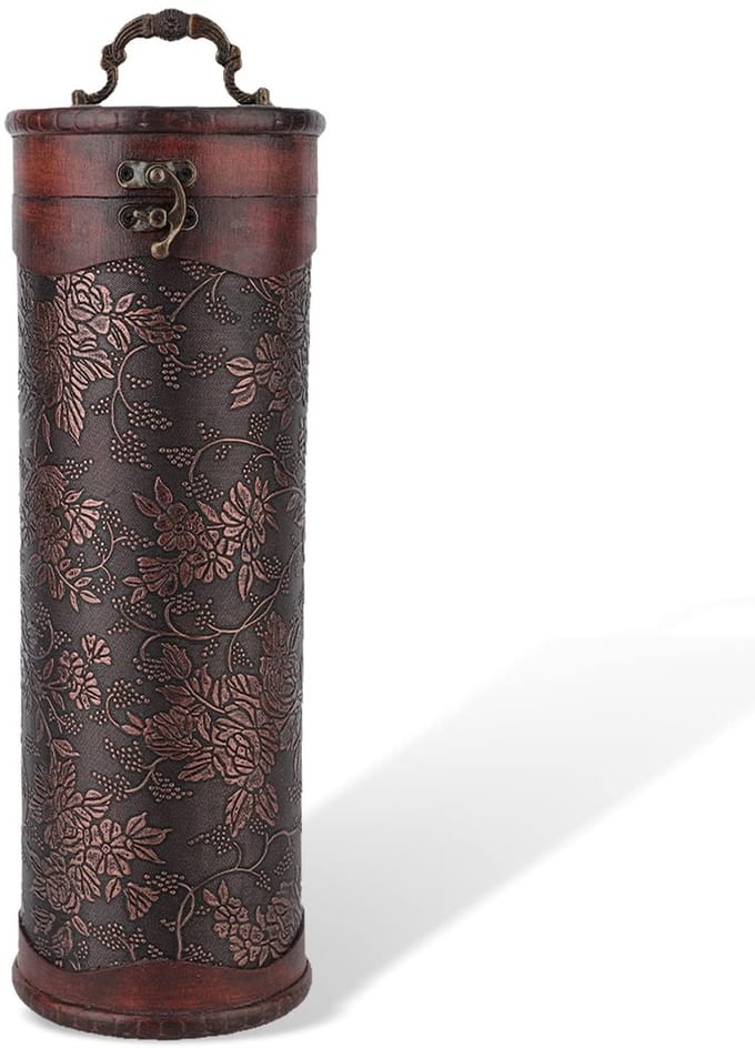 aladdien - Houten Wijndoos - Wijn Opbergdoos - Elegante