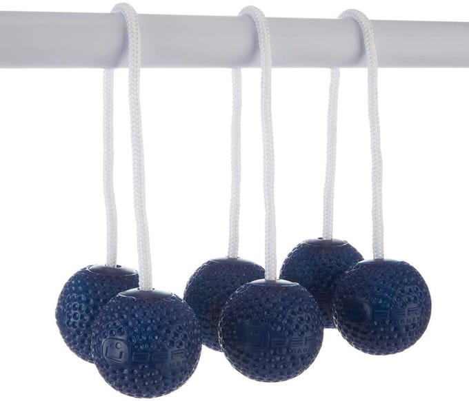 Laddergolf Bolas – Navy Blauw Soft – Professioneel – Zachte Golfballen - Officiële Lengte