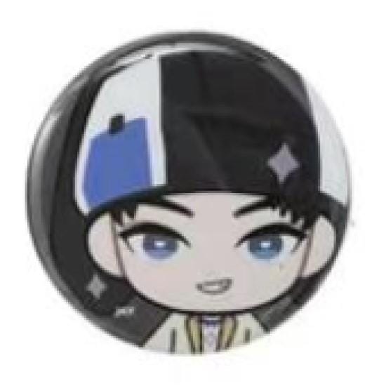 ENHYPEN x MINISO - Karakter Knop Speldje JAY black