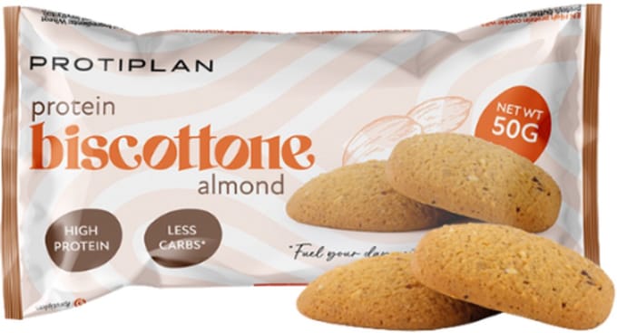 Protiplan - Protein Biscottone Vanilla Lemon - 10 stuks - 10 x 50 g - Low carb snack