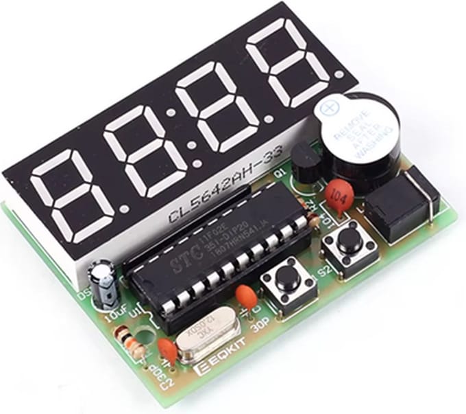 YSZ-4 4-Bits Digitale Elektronische Klok – DIY Zelfbouwkit met LED Display