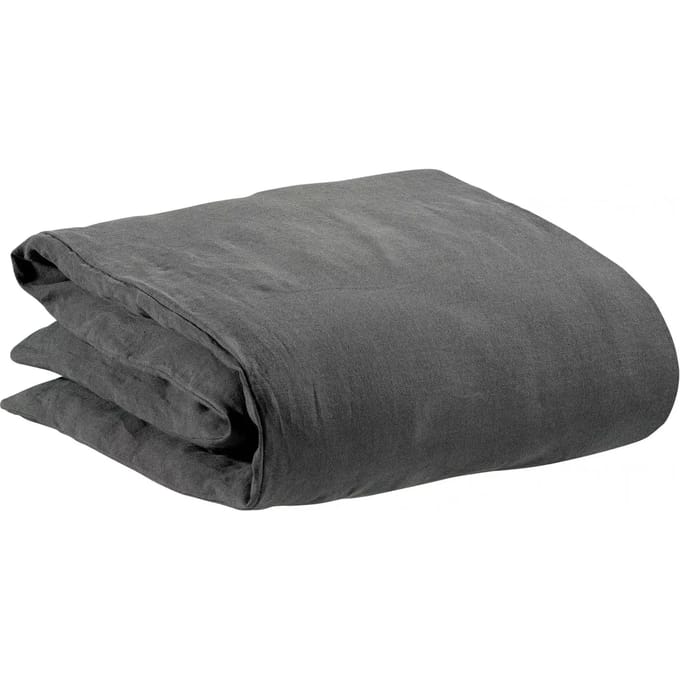 Dekbedovertrek stonewashed katoen Vivaraise Zeff