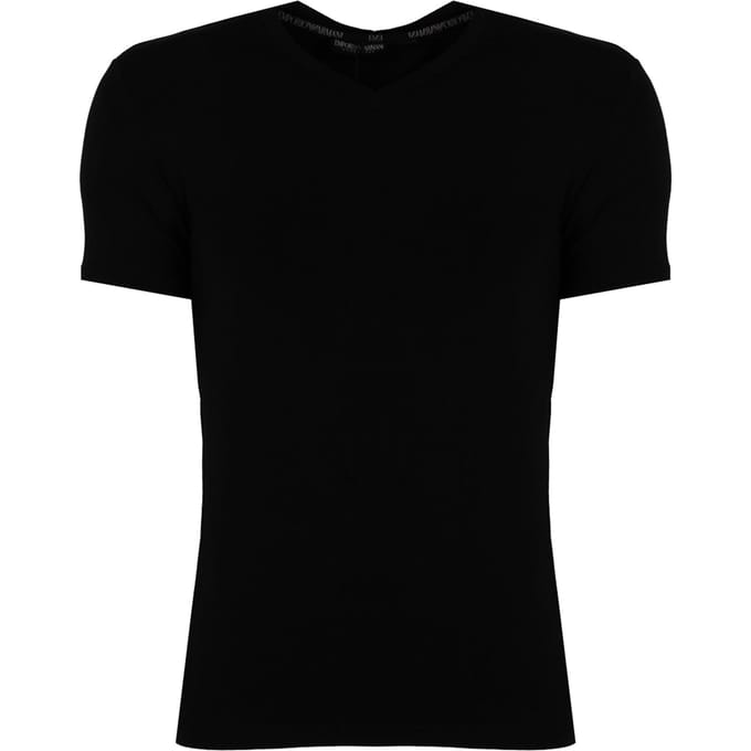 Emporio Armani T-shirt C-neck Mannen zwart
