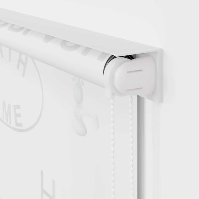 vidaXL - Rolgordijn - voor - douche - 100x240 - cm - splash