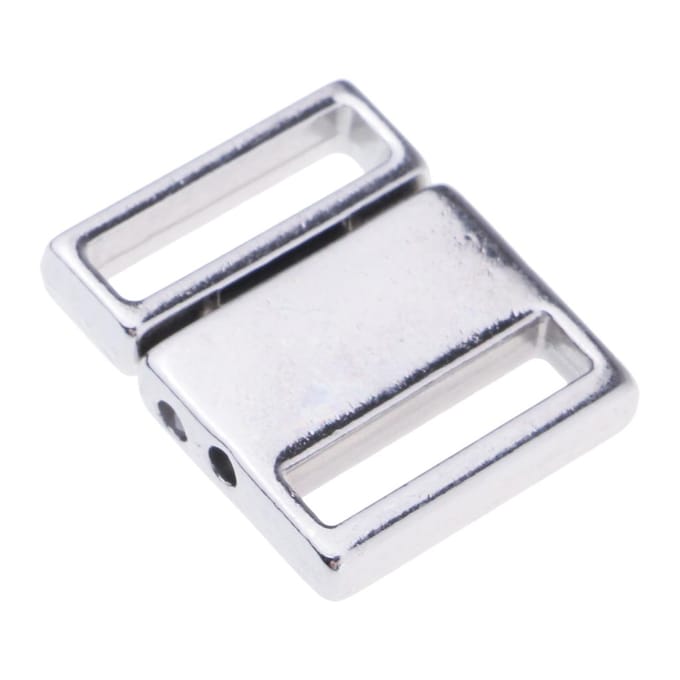 10 sets BIKINI CLIPS Haak- en drukknoop Metalen band BH-sluiting Badmode 9,5 mm 19mm